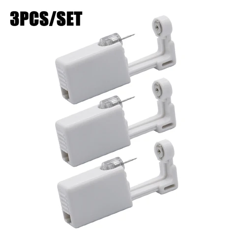 Disposable Sterile Ear Piercing Unit Cartilage Tragus Helix Piercing Gun NO PAIN Piercer Tool Machine Kit Stud Jewelry