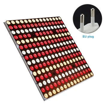 

600W Panel Hanging Seedling Vegetable Garden LED Grow Light Waterproof For Indoor Plants Flowering Three Modes Greenhouse