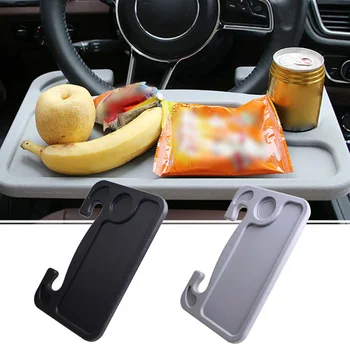 

Portable Car Desk Coffee Holder Laptop Computer Table Steering Wheel Universal Eat Work Drink Seat Tray Goods Auto Accessories