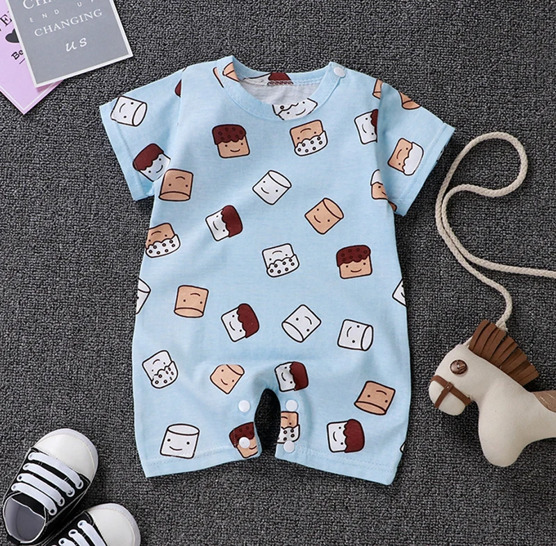 Summer Baby Rompers Boys Girls Jumpsuits Newborn Short sleeve Baby Climbing Clothes Baby Romper Infant Costumes Pajamas Summer Baby Rompers Boys Girls Jumpsuits Newborn Short sleeve Baby Climbing Clothes Baby Romper Infant Costumes Pajamas
