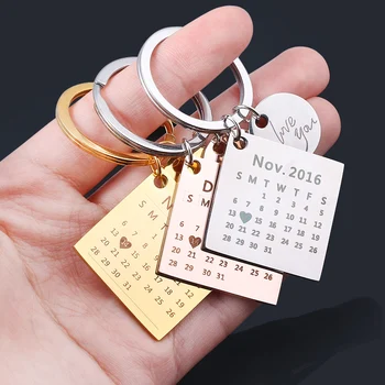 

Calendar Keychain date according to your wife or husband birthday