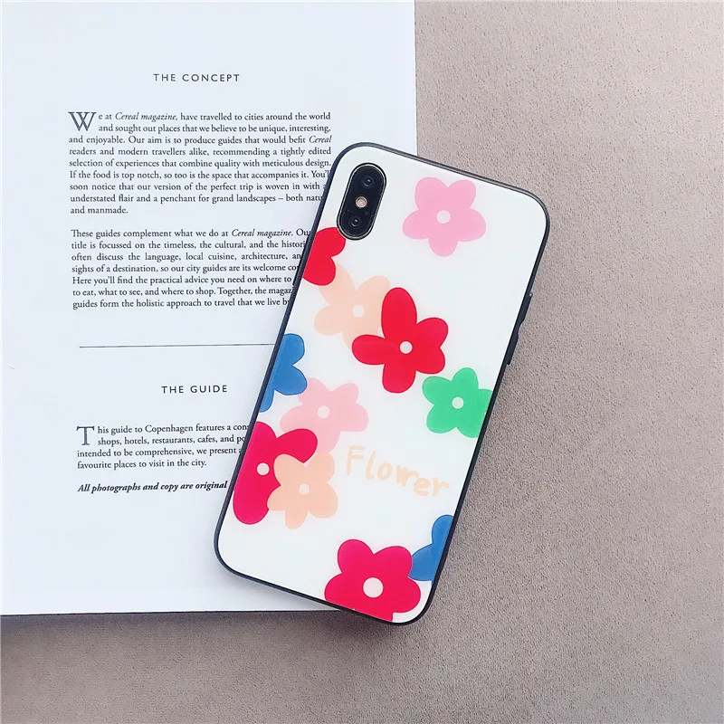 Подходит P074 iPhone X чехол для телефона iPhone x sma x 6s Hyuna цветок 8plus стекло X R7P