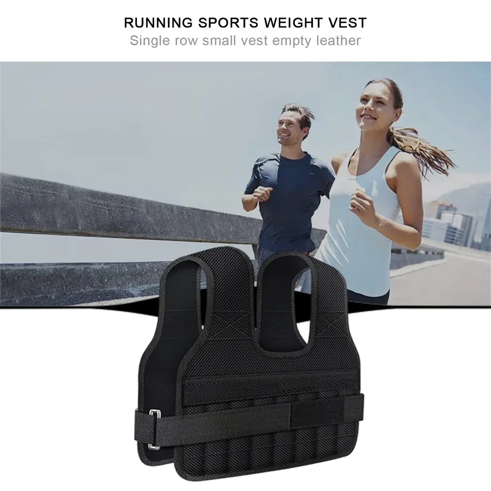 Adjustable Weight Vest 50kg 30kg 20kg Load Running Workout Training Waistcoat Sand Weighted Sandbag Vest Loading Weighted Vest