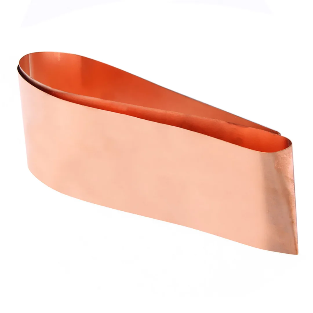 DWZ 1pc 0.2mm*100mm*1000mm 99.9% High Purity Pure Copper Cu Metal Sheet Foil Plate