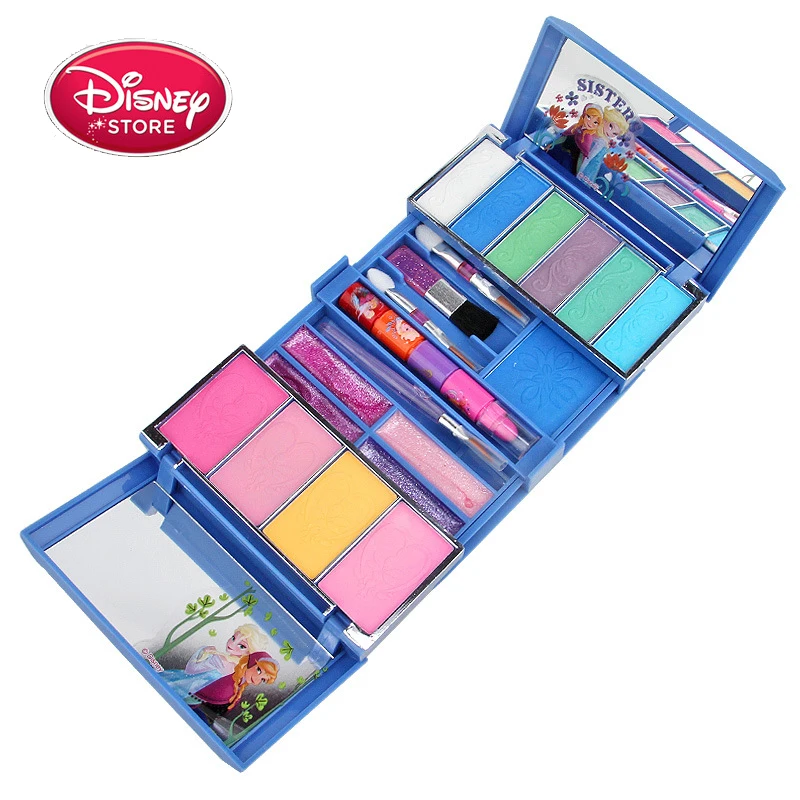 price cut Frozen Disney Makeup Toy Girls Disney Princess Elsa Anna Kids Makeup Children Make Up Set Girls Pre