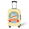 18-32 Inch Travel Vacation Style Print Pattern Suitcase Covers  Elastic Luggage Protective Covers Trolley Case Covers 2