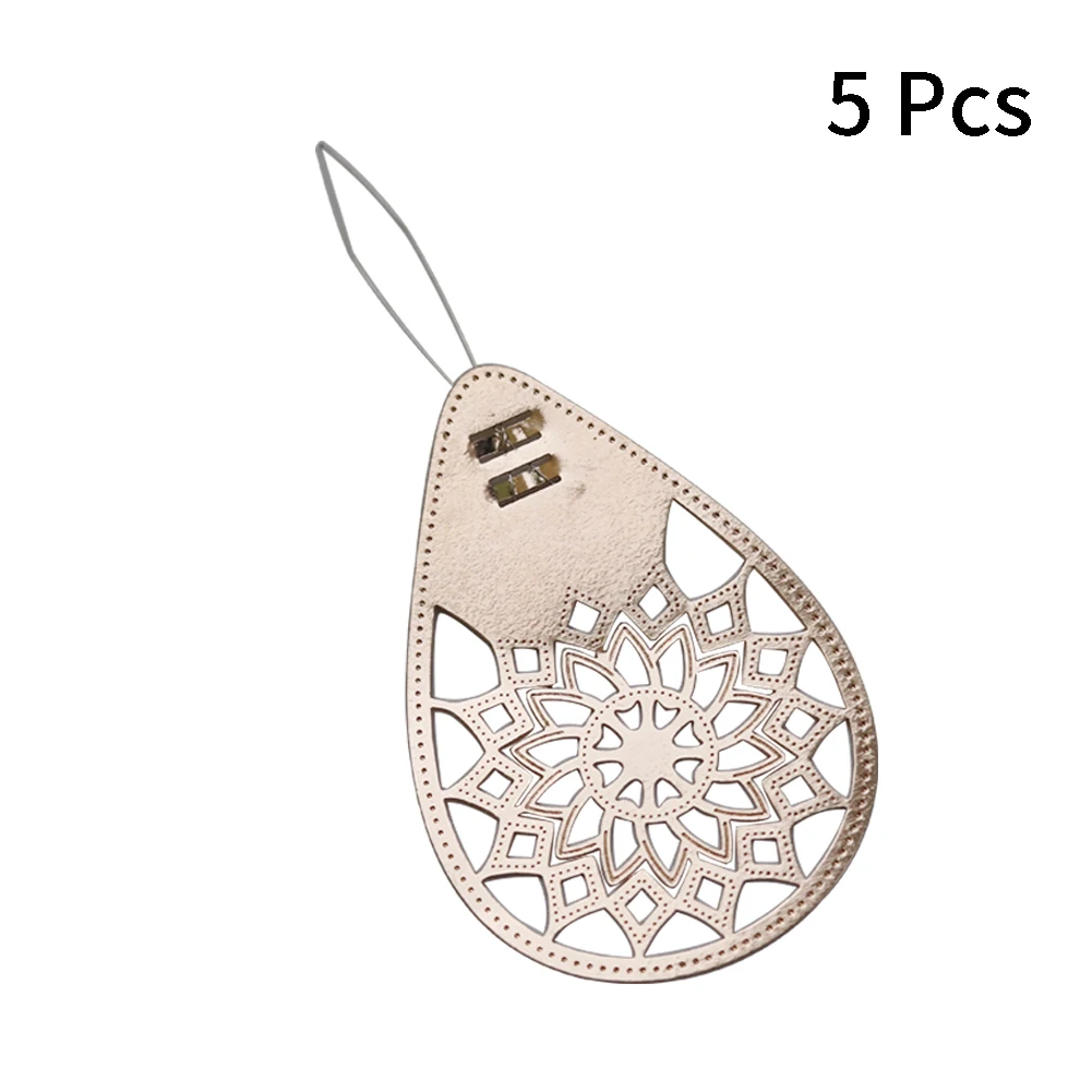 5Pcs Mini Bow Wire Quick Stitch Sewing Home Insertion Copper Rose Gold Portable Needle Threader Convenient Craft Knitting DIY