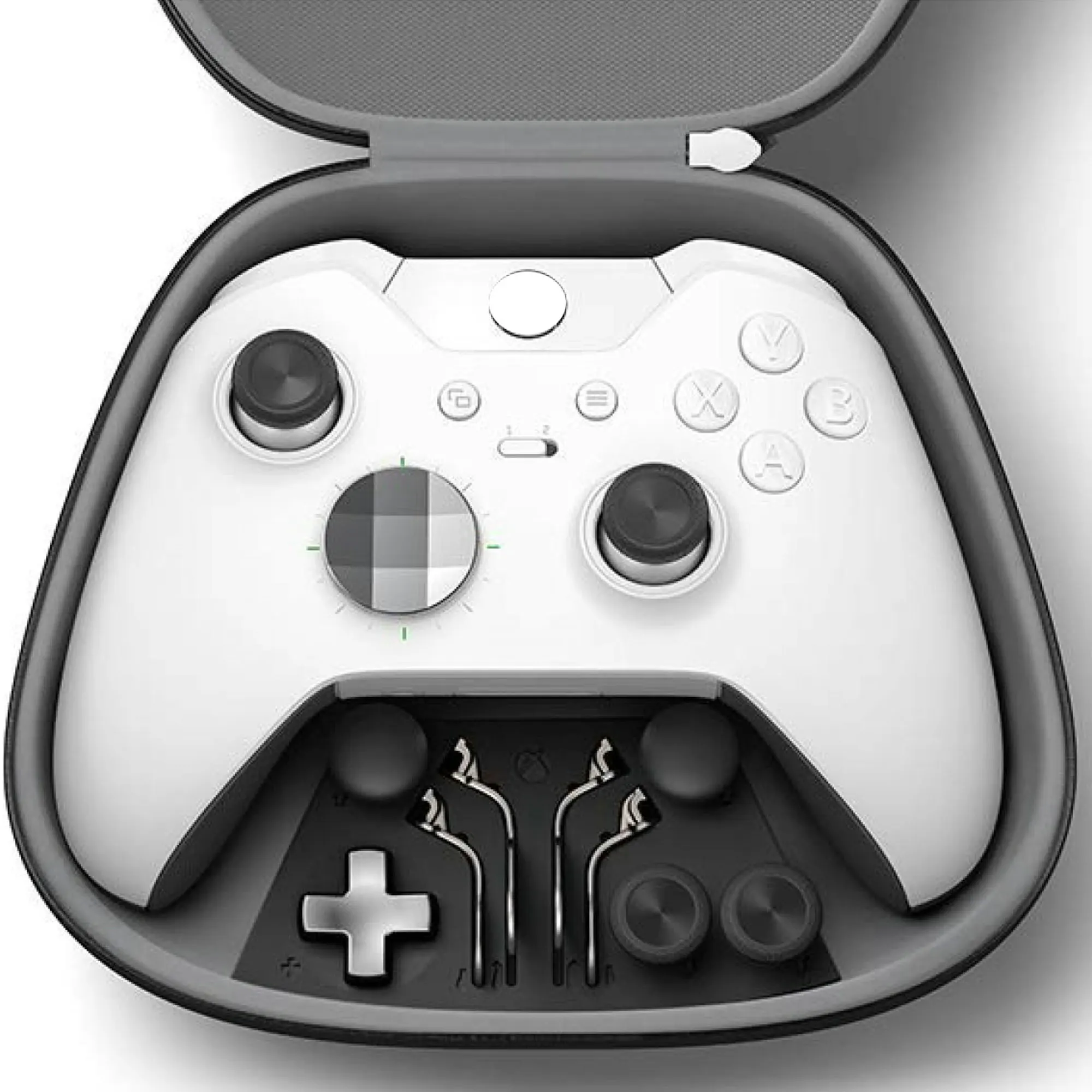Ремонт Запчасти для xbox ONE Elite геймпад передняя крышка Корпус-бампер для мобильного телефона чехол LB RB бампер ручки кнопки триггер RT/LT
