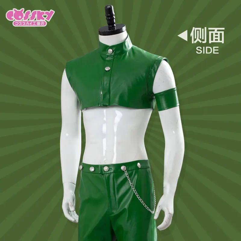 Seven Deadly Meliodas cos кожаный костюм для косплея костюм на Хэллоуин для взрослых