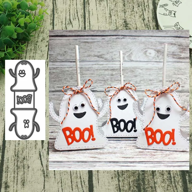

Ghost box Metal Cutting Dies Scrapbooking For Paper Embossing Frame Card Dies Set