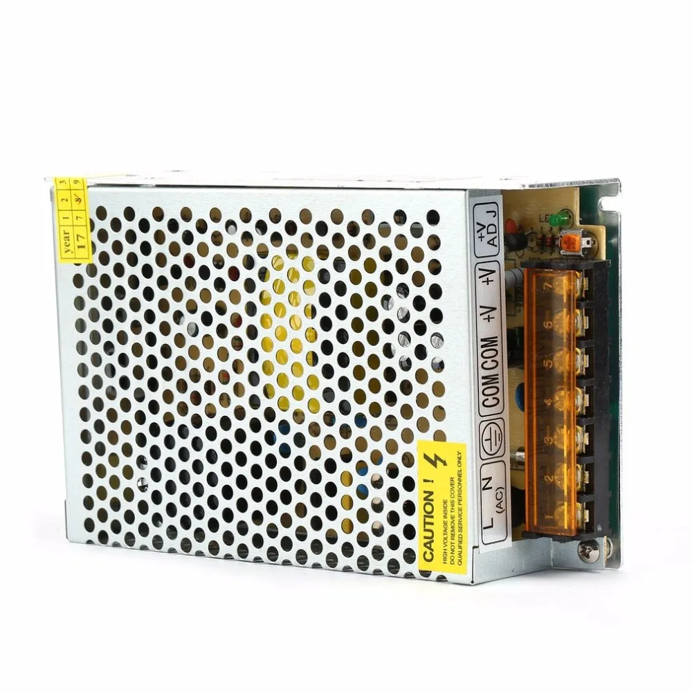12V/24V 100W Surveillance Camera Power Supply Monitor Power Adapter LED Monitor Accessory Switching Power Supply