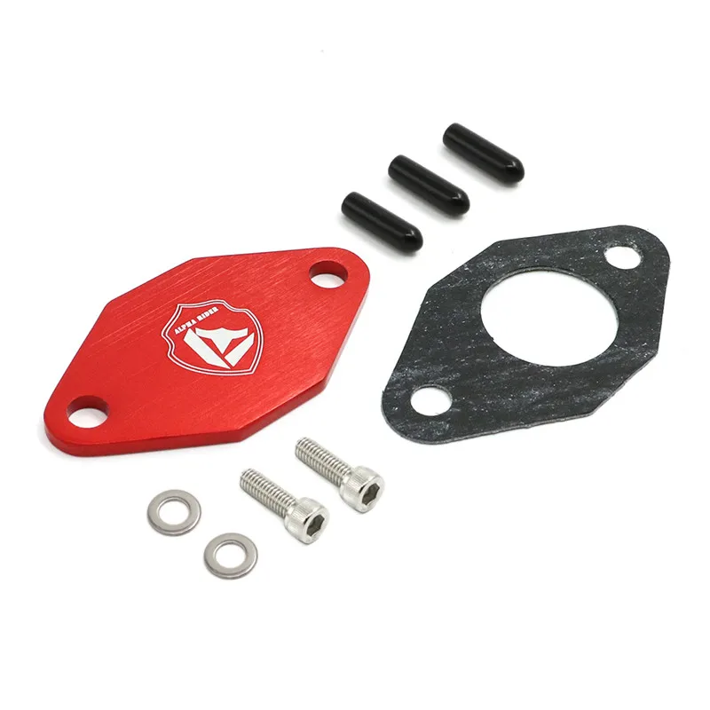 Крышка масляного насоса блок-off комплект для Polaris SL 650 700 750 780 900 1050 SLH SLT DLX SLT H Вираж TX свободу SLT 700 750 780 SLX SLT X - Цвет: Красный