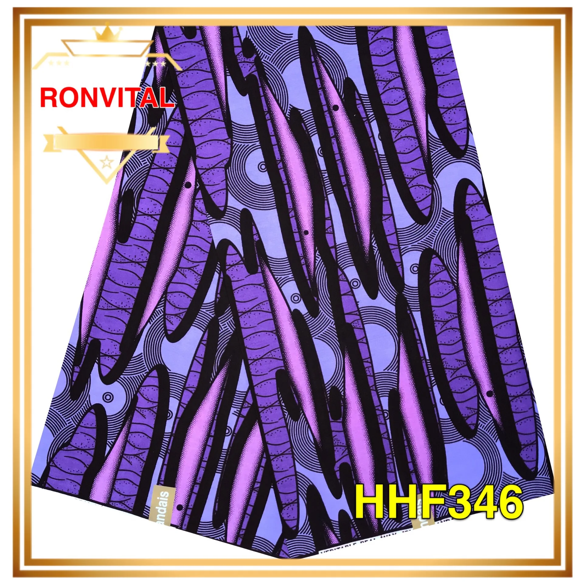 Женское платье, сделай сам, ткань, воск RONVITAL, распродажа, Африканский воск, высокое качество, хлопок, материал с принтом, сделай сам, ткань, 6 ярдов/партия