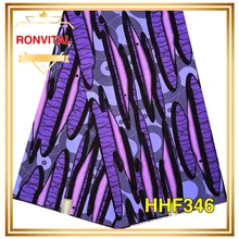 Женское платье, сделай сам, ткань, воск RONVITAL, распродажа, Африканский воск, высокое качество, хлопок, материал с принтом, сделай сам, ткань, 6 ярдов/партия