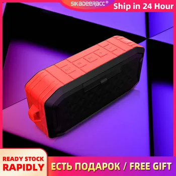 

5W Bluetooth Speaker Portable Outdoor Wireless TWS 3D Stereo Surround Subwoofer Support FM TF Card Handsfree Column Waterproof