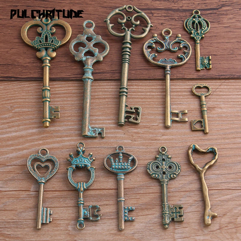 11 Styles 2 11pcs Mix Green Bronze Metal Zinc Alloy Key Charms Fit Jewelry Medical Plant Pendant Charms Makings Charms Aliexpress