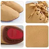 Jazz Shoes Canvas Jazz Dancing Shoes Ankel Length Dance Boots Split Sole Shoes For Girls Kids Adults Children China Size 26-45 5