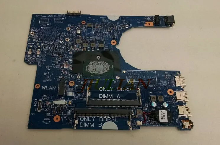Placa, материнская плата для Dell широта 3470 3570 Материнская плата ноутбука с I5-6200U ЦП YKP8M 0YKP8M CN-0YKP8M 14291-1 DDR3L Протестировано ОК