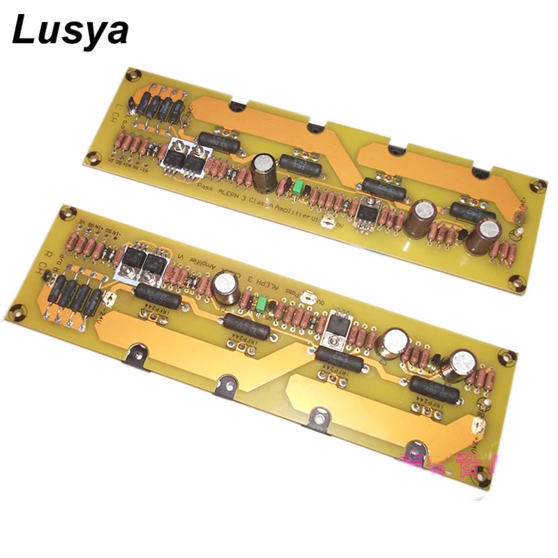 Плата усилителя Hi-Fi 1 пара передача звука A3 чистый класс А DIY аудиоусилитель