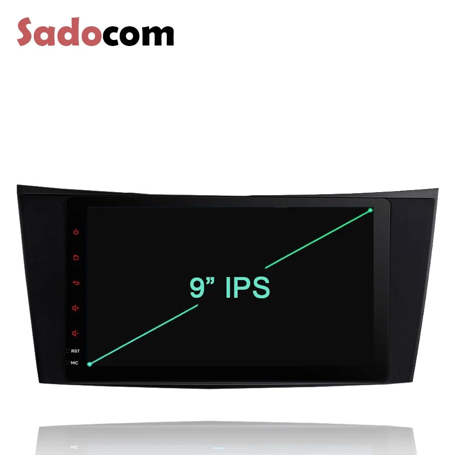 " ips 2 din Android 9,0 автомобильный dvd-плеер 8 ядерный 64 Гб ПЗУ 4 Гб ОЗУ Авторадио Bluetooth wifi для Benz W211 W463 W219 W209 2004-2011