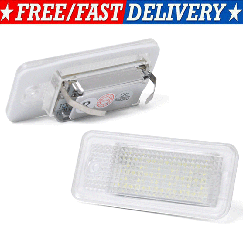 Светодиодный номерной знак светильник SMD Canbus Error Free для Audi A3 A4 A6 A8 Q7