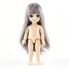 Muñecas articuladas móviles para niñas, juguete de 13 muñecos articulados de 16cm BJD, Cuerpo desnudo desnuda ► Foto 3/6