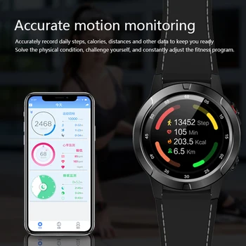 

Smart Watch GPS Compass smartwatch men ip67 waterproof sport wristband 1.3 inch Color Screen 240*240 Display 320mah pk g01 m1