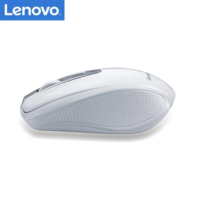 LENOVO N110 беспроводная мышь с 2,4 ГГц 1600 точек/дюйм Беспроводная Поддержка Официальная проверка для ПК Двусторонняя роликовая мышь для ноутбука Mac
