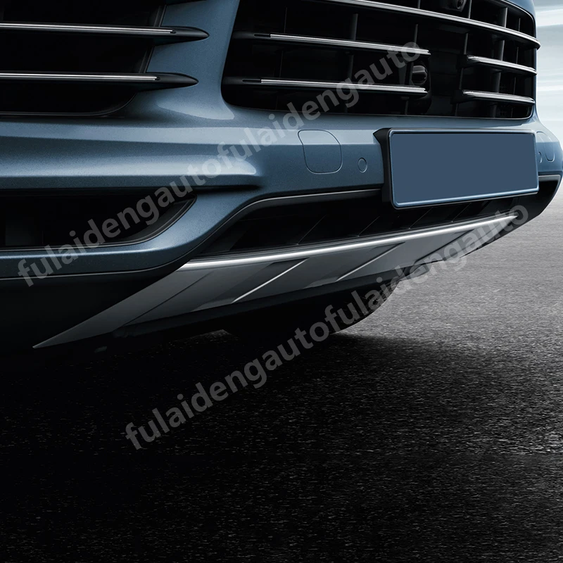 2 шт для Porsche Cayenne Передняя Задняя опорная пластина бампер защитная доска защитные решетки автомобильные аксессуары