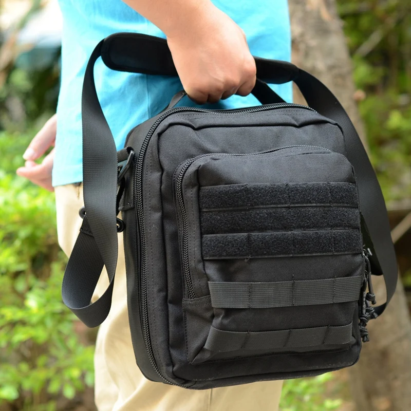 Спортивные мужские Удобные сумки Cordura материал молнии одного плеча сумки для пеших прогулок кемпинга