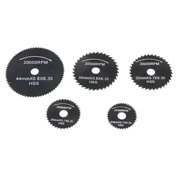 

6pcs/Set HSS Mini Circular Saw Blades Cutting Disc Power Tools for Wood Plastic