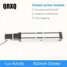 Best Offers RXS-80 High precision linear guide module linear electric rectangular coordinate robot 600mm Best Offers RXS-80 High precision linear guide module linear electric rectangular coordinate robot 600mm