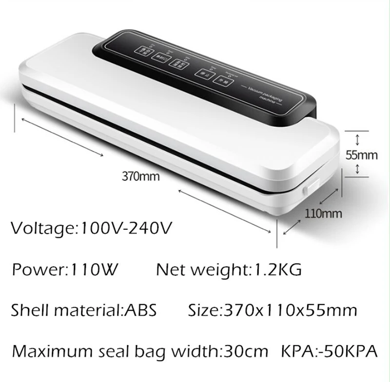 Selantes de alimentos a vácuo