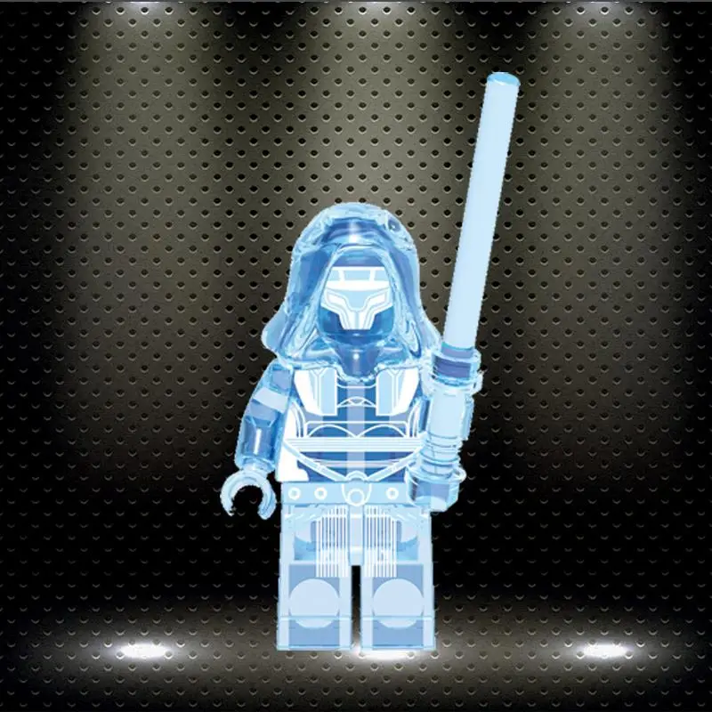

Darth Revan Legoed Mandalorian Holographic Darth Vader Starwars MINIFIGURED Building Blocks Figures Toys For Children XH1506