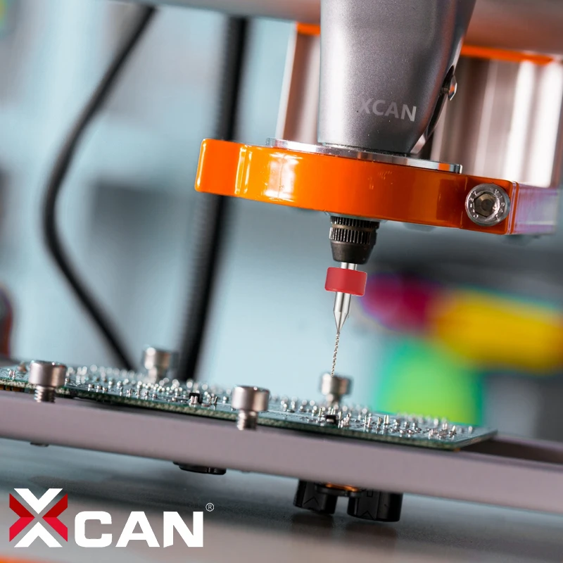 XCAN 10ks / sada 0,5 mm karbidové vrtáky do DPS Mini vrták pro CNC - Vrták - Fotografie 5