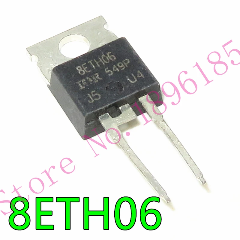 Новый оригинальный 8ETH06 TO-220 600V 8A Hyperfast выпрямитель 8 A FRED PtTM | Автомобили и мотоциклы