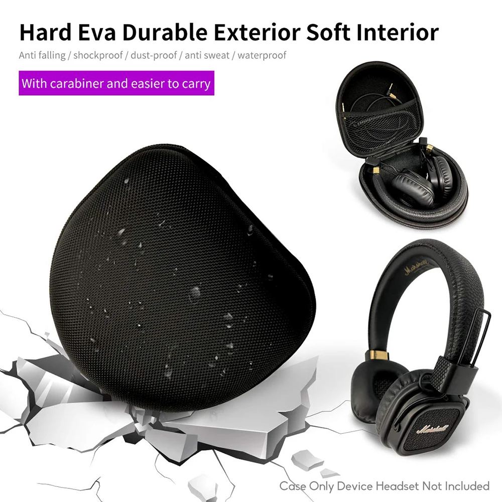 Новый жесткий чехол для наушников Marshall Major 2 II 3 III Bluetooth монитор JBL J55 J55a J55i E45BT