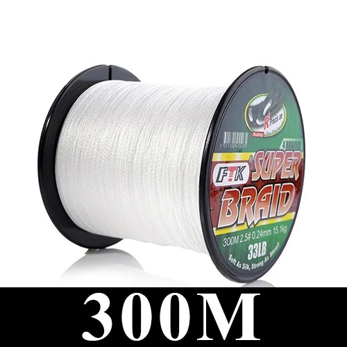 FTK-línea de pesca trenzada de PE, 300M/500M, 0,10mm-0,40mm, 0,4-6,0 #, hilo  trenzado pesca fluorocarbono 100℅ japón trenzado pesca hilo trenzado pesca  8 hebra sedal de pesccódigo 4 hebras, 8-60LB, multifilamento de PE -  AliExpress