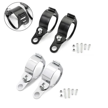 

Artudatech 2pcs Turn Signal Light Bracket Indicator for 41-51mm Front Fork Motorcycle Holder Mount Clamps Motor Accessories