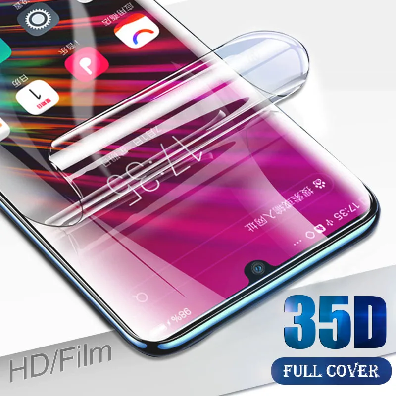 35D защита экрана Гидрогелевая пленка для Xiao mi Red mi Note 7 8 профессиональная защитная пленка для Red mi 8 8A mi 9T Pro 9 8 Lite mi x 2S крышка