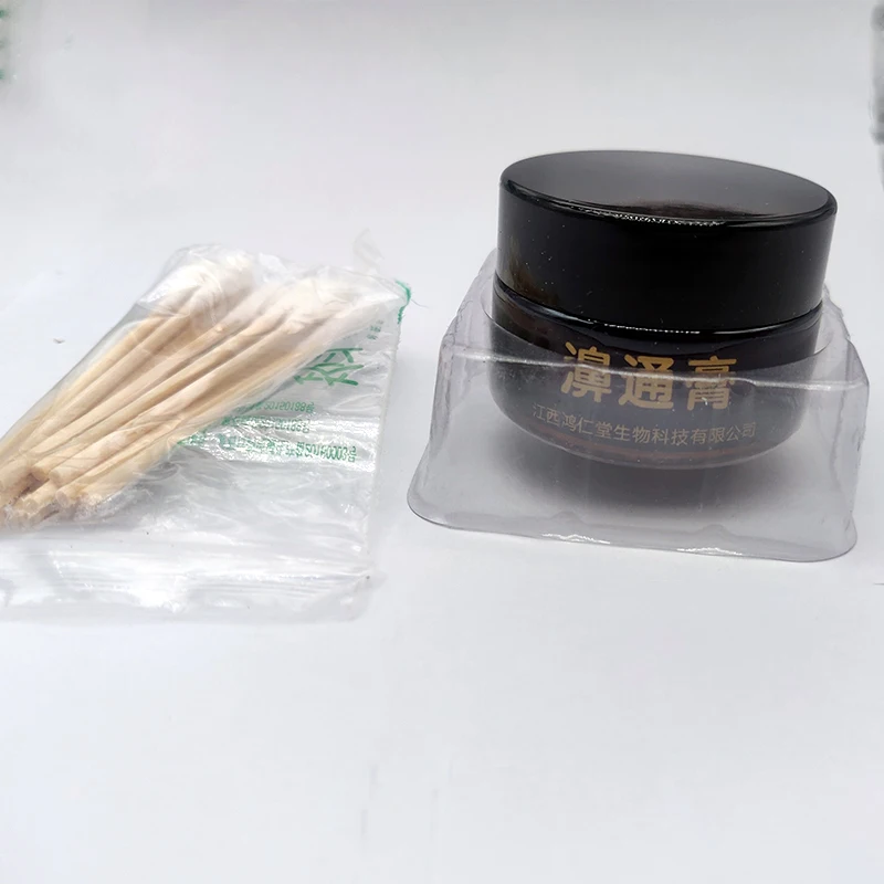 Traditional herbal rhinitis ointment, rhinitis treatment, nasal care, rhinitis, sinusitis, health care products