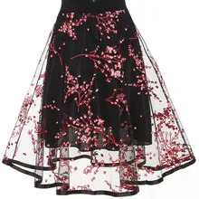 Faldas Mujer, полиэстер, хлопок, нет, новинка, Лолита, Saia Midi,, Однотонная юбка-пачка, акция, длина по щиколотку, женские юбки