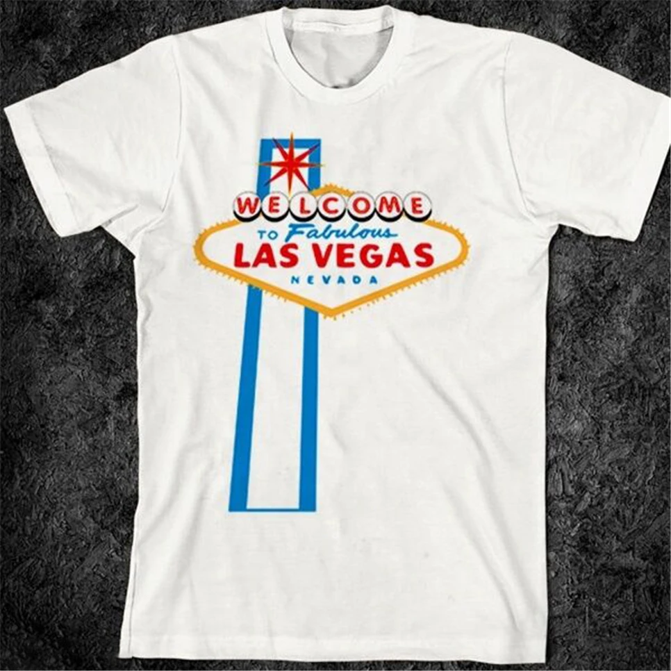Las Vegas T-Shirt Nevada Casino Gambling Poker What Happens In S-Xl New Cool Tee Shirt | Мужская одежда