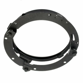 

Replacement Headlight Bracket Parts Exterior Round LED For Jeep Wrangler JK 2007-2016