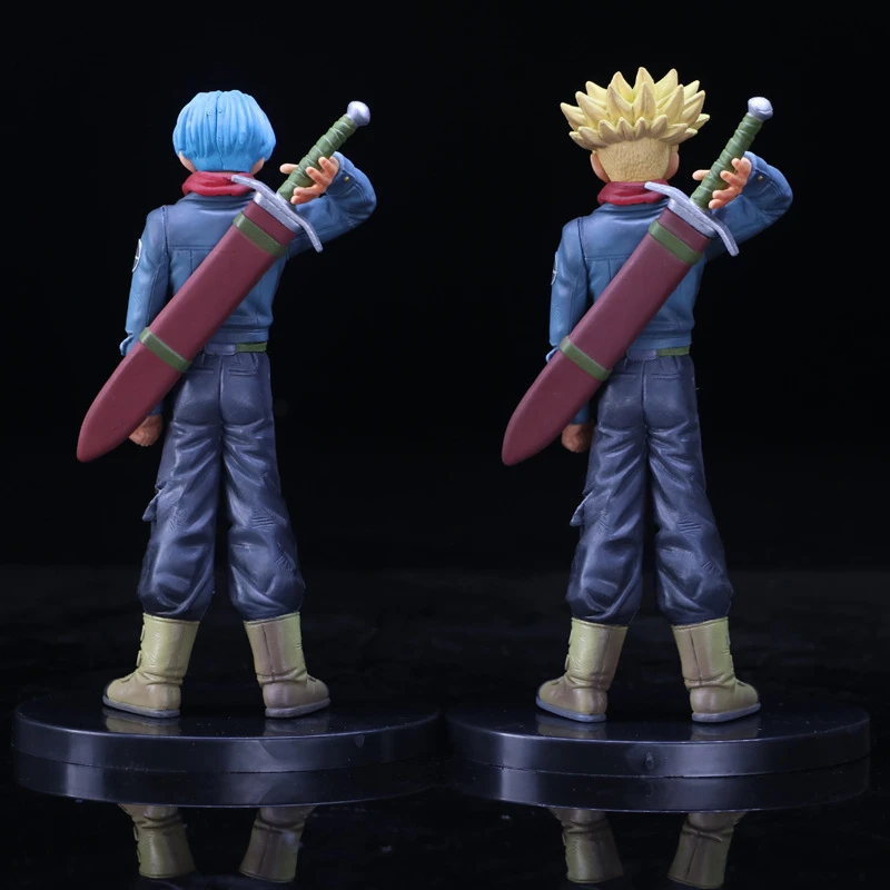 new Dragon Ball Z Super Saiyan Goku Son Gokou Broli Prince Vegeta Manga Trunks PVC Action Figure Model Collection Toy Gift (3)