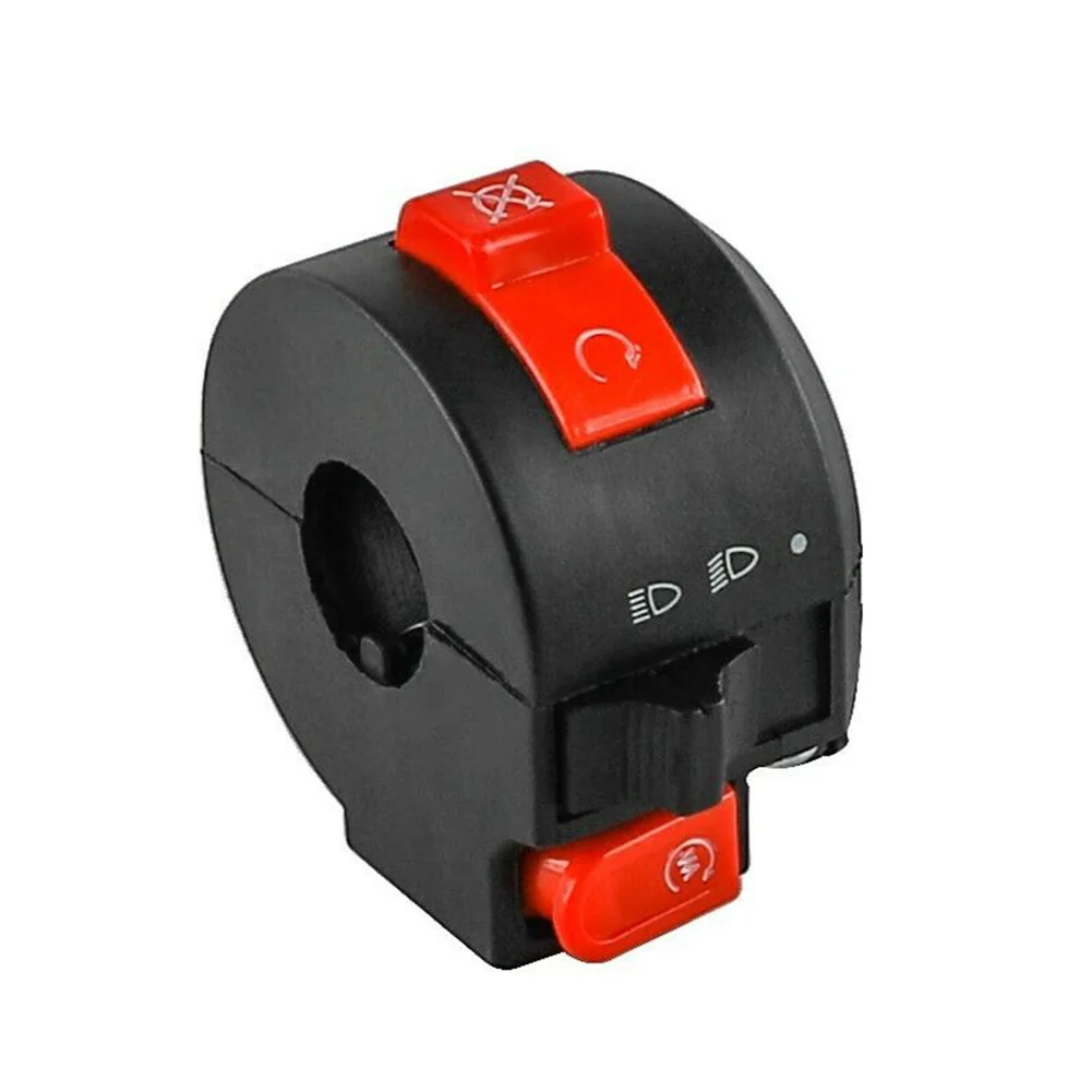 

7/8" 22mm Motorcycle ATV Car Switches Horn Button Left Turn Signal Electric Fog Lamp Light Start Handlebar Controller Switch