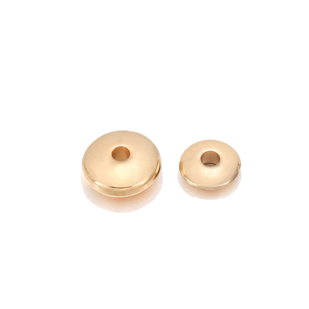200 teile/los 6 8mm Abacus CCB Kunststoff Spacer Perlen Flache Runde Lose Perlen Für charme Schmuck Machen DIY Armband halskette Liefert – Detail 8
