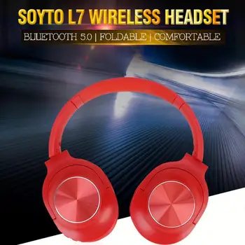 

New Wireless Headset Earphone Stereo Foldable Sport Earphone Microphone Headset Handfree Mp3 Player Headphones