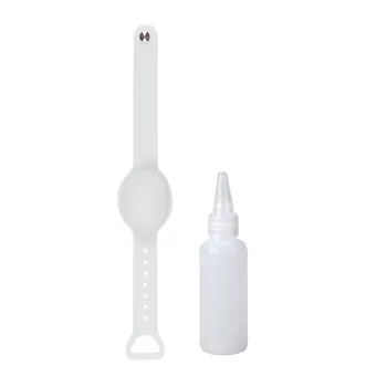 

Dispensing Silicone Bracelet Sanitizer Bracelet Pumps Disinfectant Sanitizer Dispenser Bracelet Wristband Hand Sanitizer