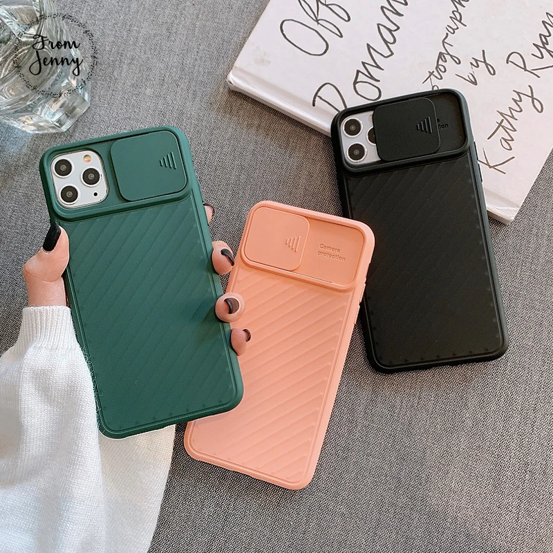Защита для объектива от Дженни для-iPhone 11 Pro x xr xs max 6 6s 7 8 Plus однотонный простой